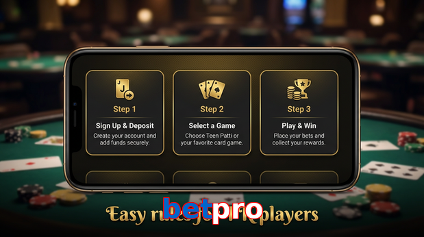 Game list for Betpro game section