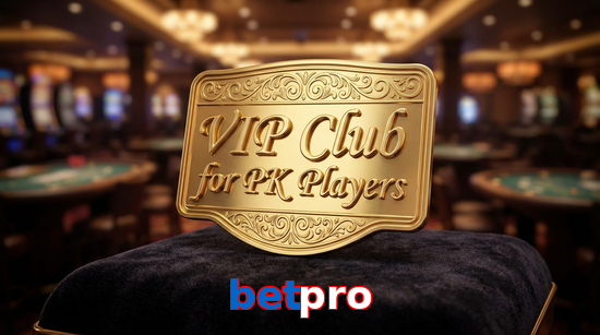 Main screen of Betpro vip page for PK players